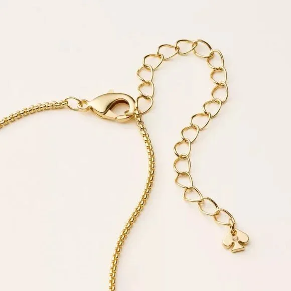 Lucky Bubble Chain Necklace - kate spade new york x Target Gold - NEW - Picture 4 of 4